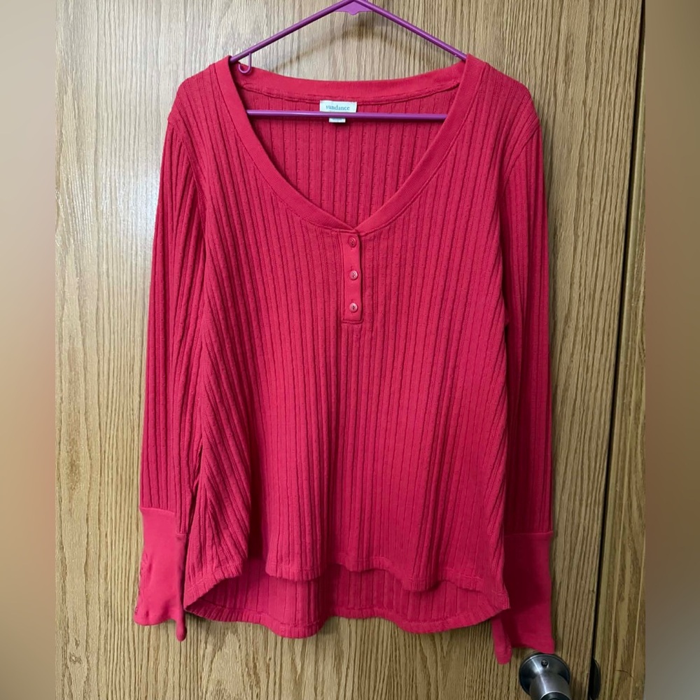 Sundance Ribbed Dearly Devoted
Henley Top Xl